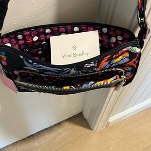 Vera Bradley Crossbody Bag with Vibrant Interior